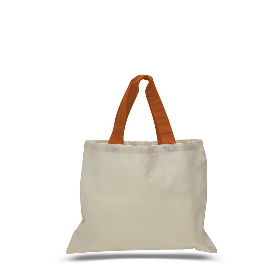 6 Dozen (Pack of 72) - Economical Tote Bag (Texas Orange, 72)