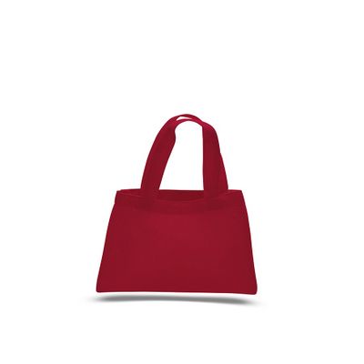 6 Dozen (Pack of 72) - Mini Tote Bag (Red, 72)