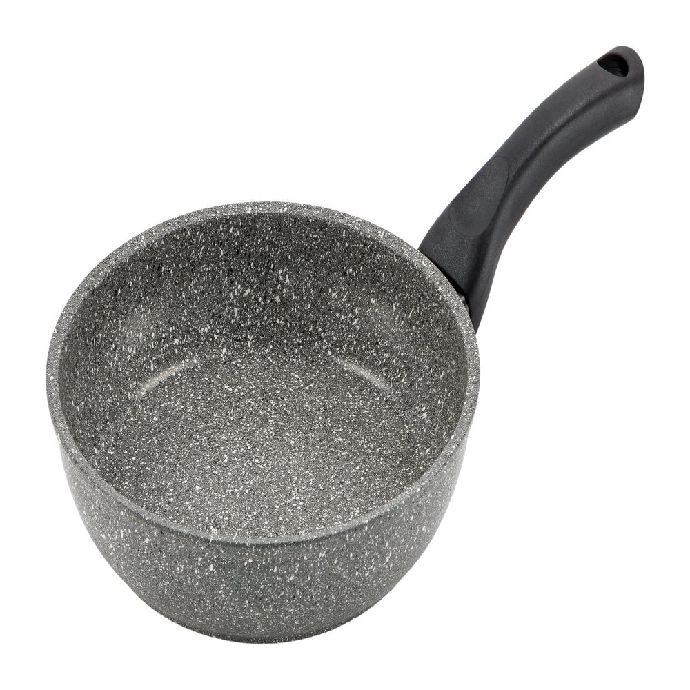 Barazzoni 85510603289 Frying Pan, Gray, Diameter 12.6 x Height 2.2 inches (32 x 5.7 cm), MONOLITICA Induction