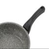 Barazzoni 85510603289 Frying Pan, Gray, Diameter 12.6 x Height 2.2 inches (32 x 5.7 cm), MONOLITICA Induction view 2