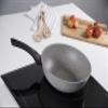Barazzoni 85510603289 Frying Pan, Gray, Diameter 12.6 x Height 2.2 inches (32 x 5.7 cm), MONOLITICA Induction view 3