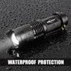 MIKAFEN 5 Pack Mini Flashlights LED Flashlight 300lm Adjustable Focus Zoomable Light (Black) view 3