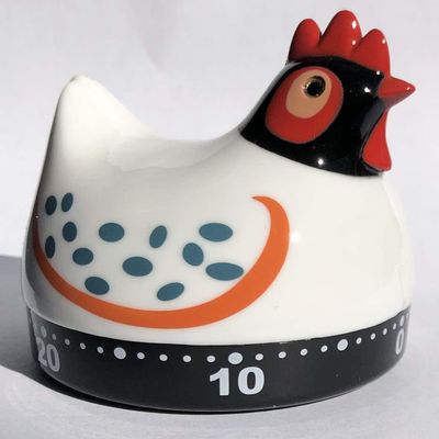 Cosa Nova White Chicken Kitchen Timer