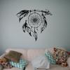 Dream Catcher Amulet Wall Vinyl Decal Native American Design Vinyl Sticker Interior Removable Decor Housewares 18(na) view 1