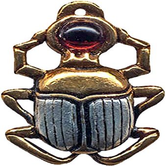 Starlinks JA12 Scarab Amulet - Courage & Protection