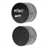Voltec 16-00501 Park Adapter - 30M - 15F44; Round44; Case Of 10 view 1