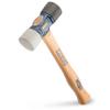 ESTWING Rubber Mallet - 24 oz USA Made Double-Face Hammer with Soft/Hard Tips & Hickory Wood Handle - DFH24 view 1