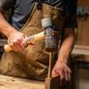 ESTWING Rubber Mallet - 24 oz USA Made Double-Face Hammer with Soft/Hard Tips & Hickory Wood Handle - DFH24 view 4