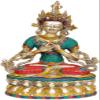 Vajradhara The Protector of Vajrayana - Brass Statue with Inlay view 1
