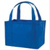 (12 Pack) Set of 12 Reusable Grocery Shopping Tote Bag (Royal) view 1