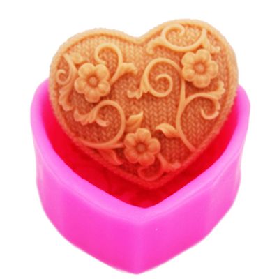 Longzang Knitting Love Silicone Mold Craft Art Silicone Soap Mold Craft Molds DIY Handmade Soap Molds (S031)