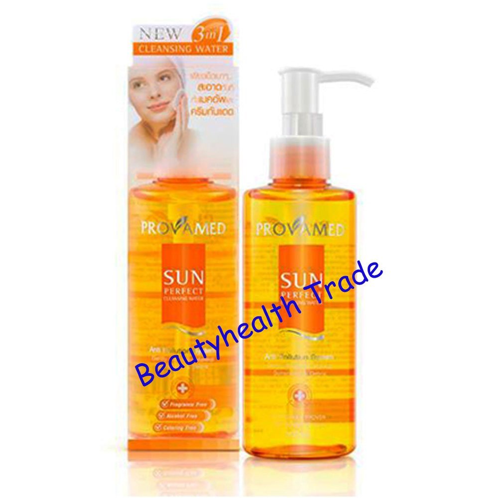 Provamed Sun Perfect Cleansing Water 200 ML.(Beautyhealth Trade)