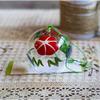 Acever Japan Edo Furin Glass Wind Chime Sun Catcher Noisemaker (Image of Flower) view 4
