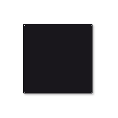 Trendform Square Magnetic Board c/w 10 Magnets - Black (400 x 400mm)