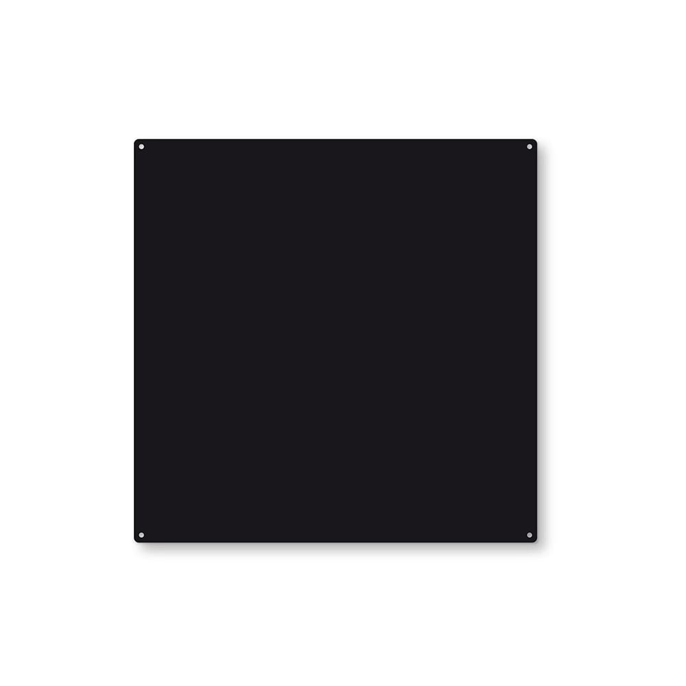 Trendform Square Magnetic Board c/w 10 Magnets - Black (400 x 400mm)