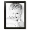 ArtToFrames 16x21 inch Black Satin with Raw Edges Picture Frame, 2WOM0066-76808-890R-16x21 view 3