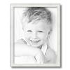 ArtToFrames 14x18 Inch White Picture Frame, This 1" Custom Wood Poster Frame is Off White, for Your Art or Photos - Comes with Regular Glass, WOM80801-WHT-14x18 view 3