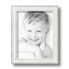 ArtToFrames 7x9 Inch White Picture Frame, This 1" Custom Wood Poster Frame is Off White, for Your Art or Photos - Comes with Regular Glass, 2WOM80801-WHT-7x9 view 3