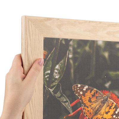 ArtToFrames 4x12 inch Tan - Distressed Wood Wood Picture Frame, 2WOM82223-102-4x12