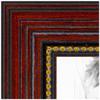 ArtToFrames 12x34 Inch Red Picture Frame, This 1.0000 Inch Custom Poster Frame is Cherry - Comes with Acrylic and Corrugated Backing (2WOM80801-CHY-12x34) view 4