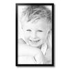 ArtToFrames 13x22 inch .75 Satin Black Stem - .5 Rabbet Wood Picture Frame, 2WOM10010-13x22 view 3