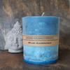 Blue Gardenia Pillar Candle, 3 Piece Set view 3