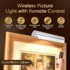 Concept Lighting 205L Cordless Remote Control LED Picture Light-7 3/4 inch Satin Nickel, Small view 2