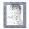 ArtToFrames 10x12 inch Deep Periwinkle Barnwood Frame Wood Picture Frame, 2WOM0066-56673-YBLU-10x12 view 3