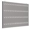 KEYSTAND # 60PGE, 60 Extra Space Numbered Hooks for Car Keys with Remote Control (60 Sets of Tag & Ring Included) view 1