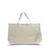 Cotton Canvas Jumbo Tote Bag - Pack of 3 (Natural, 3) view 1