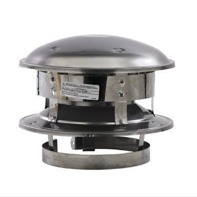 Selkirk Metalbestos 6T-CT 6-Inch Stainless Steel Round Top by Selkirk Metalbestos