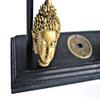 fengshuisale Zen Art Brass Feng Shui Desktop Buddha Gong W Red String Bracelet W1639 view 2
