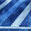 Blue Batik Log Cabin Quilt view 2
