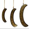 Varmohey Royal Handicrafts Handcrafted Paper Mache Moon - Set of 3 view 1