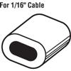 3/32" Ferrules [Set of 100] Size: 0.06" view 2