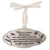 Abbey & CA Gift Those We Love Oval Ornament On White Ribbon view 4