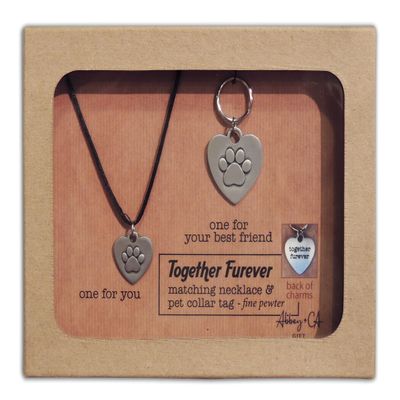 Cathedral Art Pet and Owner Tag and Pendant Gift Set, One Size, Multi