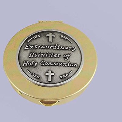 Cathedral Art Abbey & CA Gift Minister Communion Box, Multi