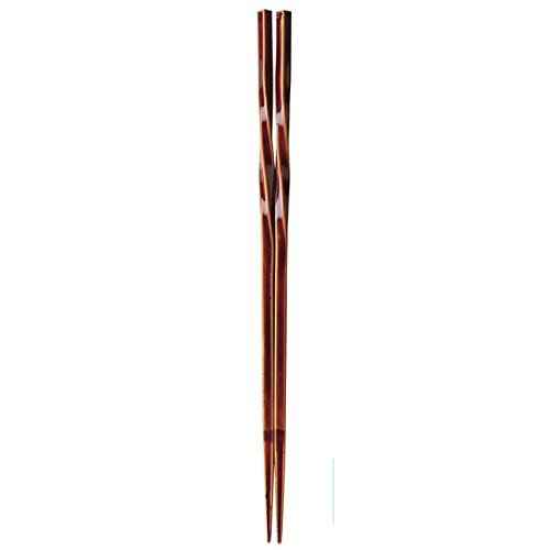 Fukui Craft 3-1360-9 Haruki Lacquer (Hand Painted), 8.9 inches (22.5 cm), Twisted Chopsticks (Made in Japan), Diameter 1.4 inches (35 mm)