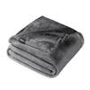 Bare Home Fleece Blanket - Full/Queen - Ultra-Soft Lightweight for Bed, Sofa, and Couch - Luxury Microplush - Cozy Warm Blanket (Full/Queen, Grey) view 1