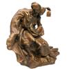 Lighting the Future by Mario Chiodo - Figurative Sculpture Statue of a Grandmother, Her Daughter & Her Grandchild (Polyresin) view 2