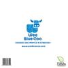 Wee Blue Coo Card Merry Christmas Xmas Friendly English OWL Gents Gift view 3