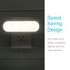 GE Ultrabrite LED Light Bar Night Lights Plug Into Wall Room Decor Ambient Lighting Dusk to Dawn Sensor Bright Nightlight, White, 100 Lumens, 1 Pack view 3