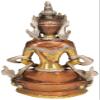 Amitabha - Brass Statue view 2
