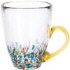 ADERIA Tsugaru Vidro F71655 Mug, Nebuta Mug, Amber, 11.2 fl oz (320 ml), Made in Japan, Fashionable, Adult, Cute, Gift, Women, Mother's Day, Father's Day, Couple, Housewarming Gift, Wedding, view 1