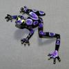 Gorgeous Bronze Frog Casanova Figurine Statue Sculpture Art/Limited Edition/Signed & Numbered (Purple) view 1