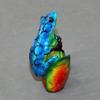 Gorgeous Bronze Sitting Pretty Frog Figurine Statue Sculpture Art/Limited Edition/Signed & Numbered (Blue) view 4
