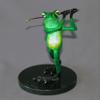 Awesome Bronze Golfer Frog Figurine Statue Sculpture Golf Art/Limited Edition Signed & Numbered (Candy Green) view 1