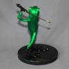 Awesome Bronze Golfer Frog Figurine Statue Sculpture Golf Art/Limited Edition Signed & Numbered (Candy Green) view 4