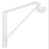 BRACKET SHELF/ROD WHITE10 view 1